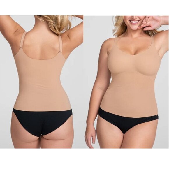NWT Honeylove LiftWear Cami Neutral Sand Size XL